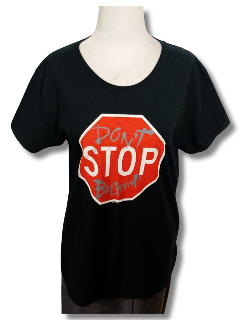 JOURNEY Don't Stop Believin' authentic band concert t-shirt MEDIUM LARGE tee top